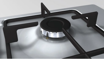 Газовая варочная поверхность Bosch PBP6C5B62Q серебристый от магазина РЭССИ