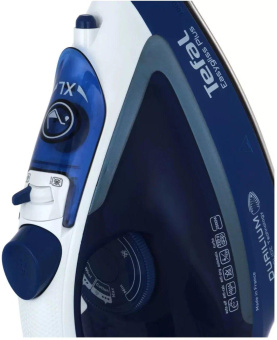 Утюг Tefal FV5735E0 2500Вт синий/белый от магазина РЭССИ