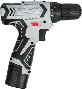 Дрель-шуруповерт Ресанта ДА-12-2ЛК аккум. патрон:быстрозажимной (кейс в комплекте) (75/14/2) от магазина РЭССИ