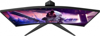 Монитор AOC 23.6" Gaming C24G2AE-BK черный/красный VA LED 1ms 16:9 HDMI M/M матовая 250cd 178гр/178гр 1920x1080 VGA DP FHD 3.84кг от магазина РЭССИ