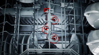 Посудомоечная машина встраив. Bosch SMV6ECX93E полноразмерная от магазина РЭССИ