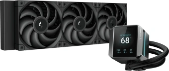 Система водяного охлаждения Deepcool Mystique 360 Soc-AM5/AM4/1151/1200/1700 черный 4-pin 36.49dB Al LCD 1847gr Ret (R-LX750-BKDSNMP-G-1) от магазина РЭССИ