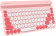 Клавиатура A4Tech Fstyler FBK30 розовый USB беспроводная BT/Radio slim Multimedia (FBK30 RASPBERRY) от магазина РЭССИ