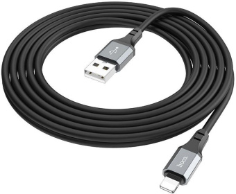 Кабель Hoco X92 Honest IP USB (m)-Lightning (m) 3м черный коробка от магазина РЭССИ