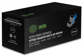 Картридж лазерный Cactus CS-CF361X-MPS CF361XX голубой (18000стр.) для HP CLJ M552dn/M553dn/M553N/M553x от магазина РЭССИ