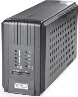 Источник бесперебойного питания Powercom SPT-500-II 400Вт 500ВА черный от магазина РЭССИ