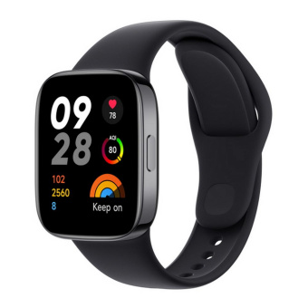 Смарт-часы Xiaomi Redmi Watch 3 Active 38.88мм 1.83" LCD корп.черный рем.черный разм.брасл.:135-200мм (BHR7266GL) от магазина РЭССИ
