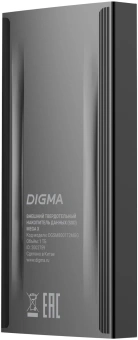 Накопитель SSD Digma USB 3.2 1TB DGSM8001T2MGG MEGA X 1.8" от магазина РЭССИ