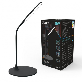 Светильник Gauss GT5022 настольный на подставке черный 8Вт от магазина РЭССИ