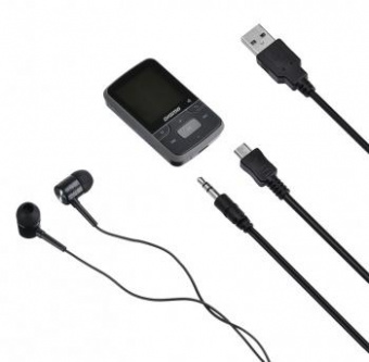 Плеер Hi-Fi Flash Digma Z4 BT 16Gb черный/1.5"/FM/microSDHC/clip от магазина РЭССИ