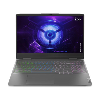 Ноутбук Lenovo LOQ 15IRH8 Core i5 12450H 16Gb SSD512Gb NVIDIA GeForce RTX 3050 6Gb 15.6" IPS FHD (1920x1080) noOS grey WiFi BT Cam (82XV00S8RK) от магазина РЭССИ