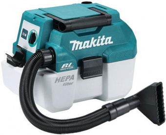 Строительный пылесос Makita DVC750LZ (уборка: сухая/влажная) синий от магазина РЭССИ