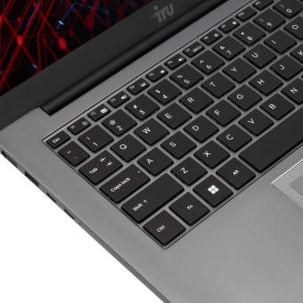 Ноутбук IRU Planio 14INP N-series N100 8Gb SSD256Gb Intel UHD Graphics 14" IPS FHD (1920x1080) Windows 11 Professional grey WiFi BT Cam 5000mAh от магазина РЭССИ