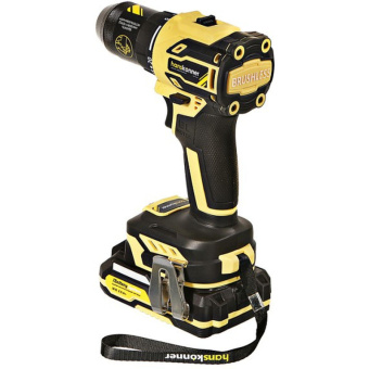 Дрель аккумуляторная Hanskonner 1BatterySystem HCD2065BLC от магазина РЭССИ