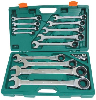 Набор инструментов Jonnesway W45117S 17 предметов от магазина РЭССИ