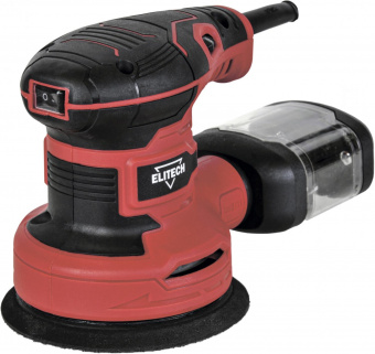 Эксцентриковая шлифмашина Elitech МШЭ 031Э 300Вт D125мм (E2213.025.00) от магазина РЭССИ