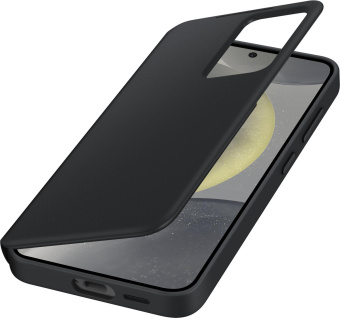 Чехол (флип-кейс) Samsung для Samsung Galaxy S24 Smart View Wallet Case S24 черный (EF-ZS921CBEGRU) от магазина РЭССИ