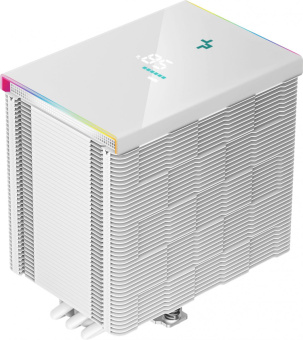 Устройство охлаждения(кулер) Deepcool AK500 Digital Soc-AM5/AM4/1151/1200/1700 белый 4-pin 25.9-28dB Al+Cu 240W 1291gr Ret (R-AK500-WHADMN-G) от магазина РЭССИ