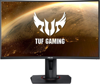Монитор Asus 27" TUF Gaming VG27VQ черный VA LED 16:9 DVI HDMI M/M матовая HAS Piv 400cd 178гр/178гр 1920x1080 165Hz FreeSync DP FHD 6кг от магазина РЭССИ