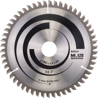 Диск пильный Bosch Standard (2608640509) d=190мм d(посад.)=30мм (циркулярные пилы) (упак.:1шт) от магазина РЭССИ