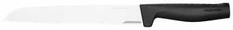 Нож Fiskars Hard Edge (1054945) стальной для хлеба лезв.218мм прямая заточка черный от магазина РЭССИ