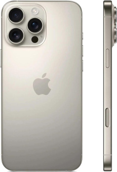 Смартфон Apple A3297 iPhone 16 Pro Max 512Gb титан моноблок 3G 4G 2Sim 6.9" 1320x2868 iOS 18 48Mpix 802.11 a/b/g/n/ac/ax/be NFC GPS Protect от магазина РЭССИ