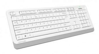 Клавиатура + мышь A4Tech Fstyler FG1010 клав:белый/серый мышь:белый/серый USB беспроводная Multimedia от магазина РЭССИ