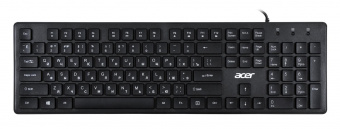 Клавиатура Acer OKW020 черный USB slim от магазина РЭССИ