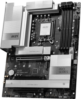 Материнская плата MSI PRO Z890-A WIFI  Soc-1851 Intel Z890 4xDDR5 ATX AC`97 8ch(7.1) 5Gigabit RAID+HDMI от магазина РЭССИ