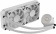 Картинка Система водяного охлаждения Aerocool Mirage L240 White Soc-AM4/1151/1200/2066/1700 4-pin 20-27dB Al+Cu 400W 1200gr LED Ret от магазина РЭССИ Система водяного охлаждения Aerocool Mirage L240 White Soc-AM4/1151/1200/2066/1700 4-pin 20-27dB Al+Cu 400W 1200gr LED Ret от магазина РЭССИ