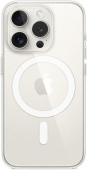 Чехол (клип-кейс) Apple для Apple iPhone 15 Pro MT223FE/A with MagSafe прозрачный от магазина РЭССИ