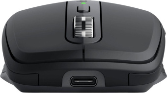 Мышь Logitech MX Anywhere 3 графитовый оптическая (4000dpi) беспроводная BT/Radio USB для ноутбука (5but) от магазина РЭССИ