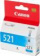 Картинка Картридж струйный Canon CLI-521C 2934B004 голубой для Canon iP3600/4600/MP540/620/630/980 от магазина РЭССИ Картридж струйный Canon CLI-521C 2934B004 голубой для Canon iP3600/4600/MP540/620/630/980 от магазина РЭССИ