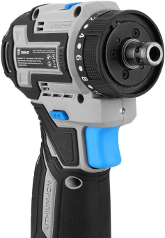 Дрель-шуруповерт Deko Loner 12V Pro аккум. патрон:быстрозажимной (кейс в комплекте) (085-1122) от магазина РЭССИ