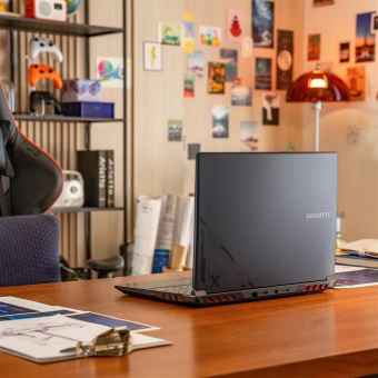 Ноутбук Gigabyte G6X Core i7 13650HX 16Gb SSD1Tb NVIDIA GeForce RTX4050 6Gb 16" IPS FHD+ (1920x1200) Free DOS grey WiFi BT Cam (9MG-42KZ854SD) от магазина РЭССИ