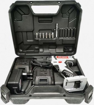 Дрель-шуруповерт Ресанта ДА-14-2ЛК аккум. патрон:быстрозажимной (кейс в комплекте) (75/14/4) от магазина РЭССИ