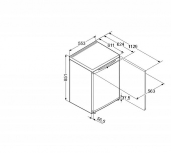 Морозильная камера Liebherr Gbe 1213 бежевый от магазина РЭССИ