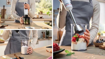 Блендер погружной Bosch MSM4W421 800Вт белый от магазина РЭССИ