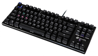 Клавиатура Оклик 967G Dark Force механическая черный USB Multimedia for gamer LED от магазина РЭССИ
