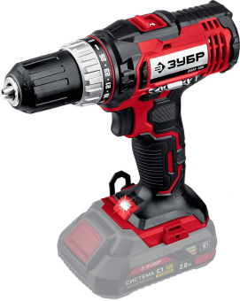 Дрель-шуруповерт Зубр ДШЛ-185 аккум. патрон:быстрозажимной от магазина РЭССИ