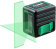 Уровень лазер. Ada Cube MINI Green Basic Edition 2кл.лаз. 532нм цв.луч. зеленый 2луч. (А00496) от магазина РЭССИ