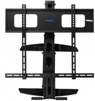 Кронштейн для телевизора Kromax ATLANTIS-99 черный 40"-65" макс.35кг настенный поворот и наклон верт.перемещ. от магазина РЭССИ