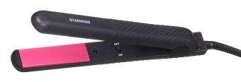 Выпрямитель Starwind SHE5500 25Вт черный/розовый (макс.темп.:200С) от магазина РЭССИ