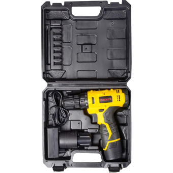 Аккумуляторная дрель-шуруповерт Eurolux ДА-12/2Li 72/14/38 от магазина РЭССИ