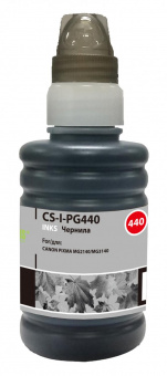 Чернила Cactus CS-I-PG440 черный 100мл для Canon Pixma MG2140/MG3140 от магазина РЭССИ