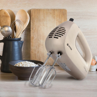 Миксер ручной Vitek VT-1422 600Вт хром от магазина РЭССИ