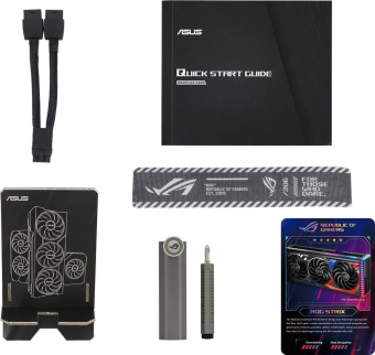 Видеокарта Asus PCI-E 4.0 ROG-STRIX-RTX4070S-O12G-GAMING NVIDIA GeForce RTX 4070 Super 12Gb 192bit GDDR6X 2640/21000 HDMIx2 DPx3 HDCP Ret от магазина РЭССИ