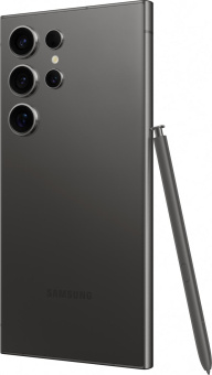 Смартфон Samsung SM-S928B Galaxy S24 Ultra 5G 256Gb 12Gb черный титан моноблок 3G 4G 2Sim 6.8" 1440x3120 Android 14 200Mpix 802.11 a/b/g/n/ac/ax/be NFC GPS GSM900/1800 GSM1900 TouchSc Protect от магазина РЭССИ