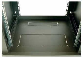 Шкаф коммутационный ЦМО ШРН-ЭКОНОМ (ШРН-Э-9.500) настенный 9U 600x520мм пер.дв.стекл 75кг серый 470мм 17.6кг 180град. 480мм от магазина РЭССИ