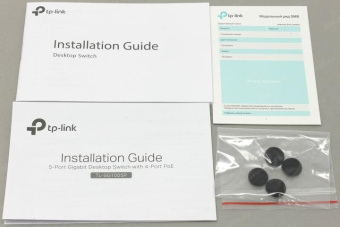Коммутатор TP-Link TL-SG1005P 5G 4PoE+ 65W неуправляемый от магазина РЭССИ